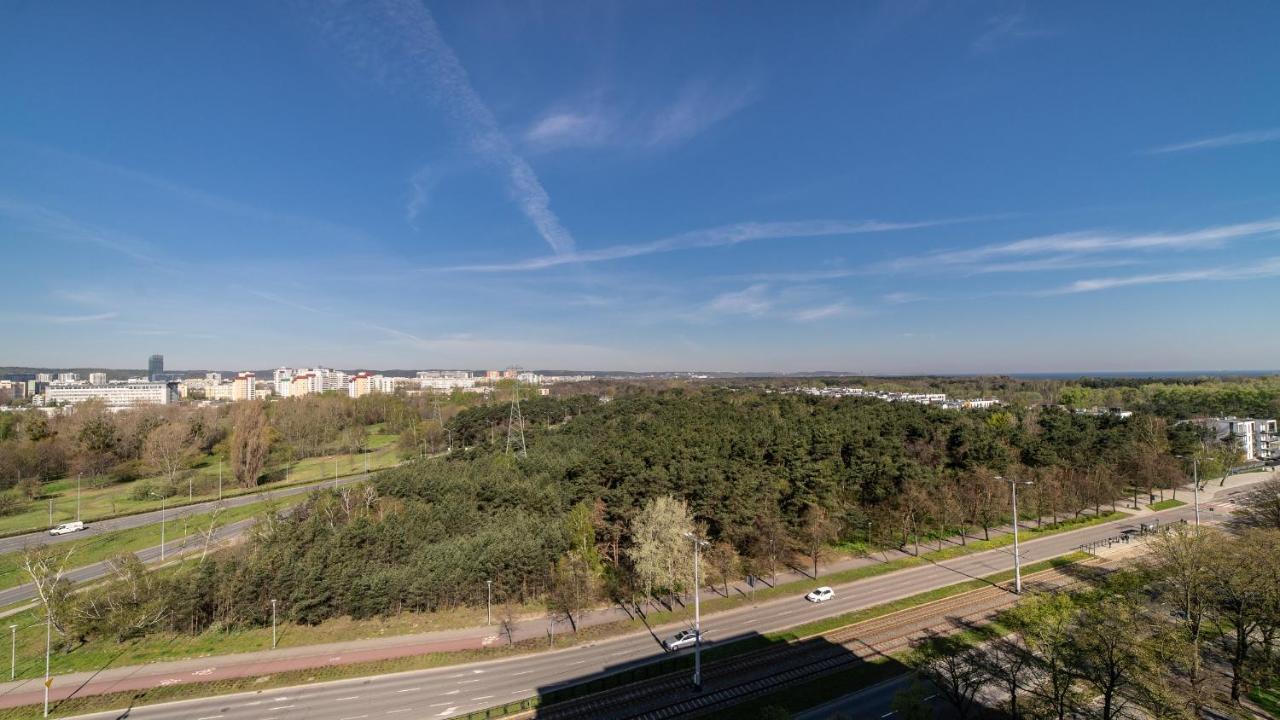 Apartamenty Gdansk Eu - Baltica Towers 223 Bagian luar foto