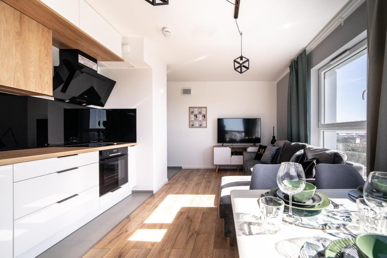 Apartamenty Gdansk Eu - Baltica Towers 223 Bagian luar foto