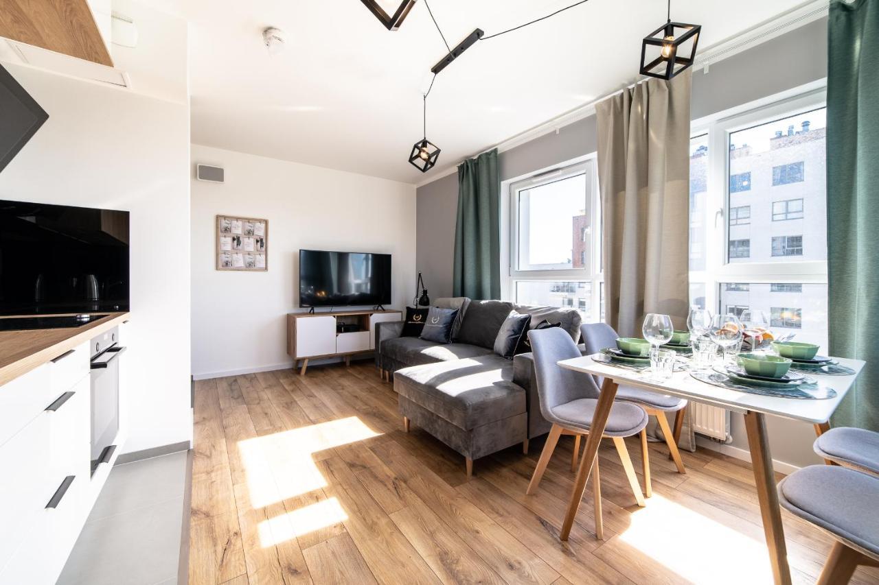 Apartamenty Gdansk Eu - Baltica Towers 223 Bagian luar foto