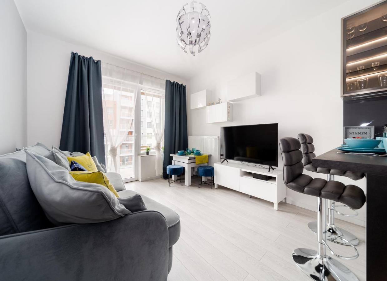 Apartamenty Gdansk Eu - Baltica Towers 223 Bagian luar foto