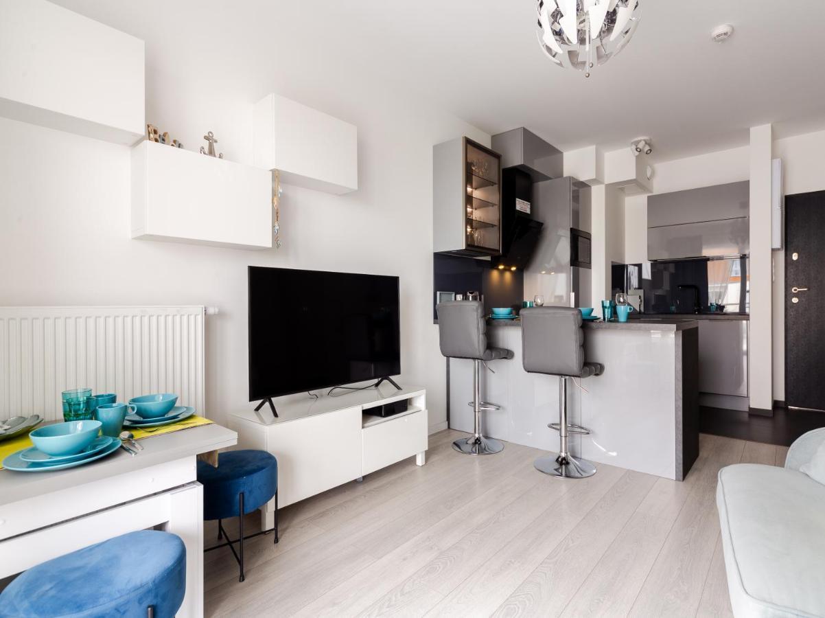Apartamenty Gdansk Eu - Baltica Towers 223 Bagian luar foto