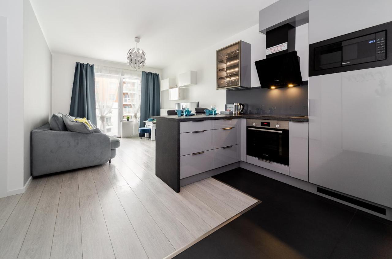 Apartamenty Gdansk Eu - Baltica Towers 223 Bagian luar foto